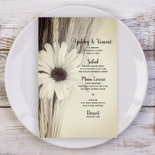 Menu Casamento de Fazendas de Trigo Seco e Margari