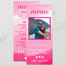 Casamento de fotos com Aquarela Moderna