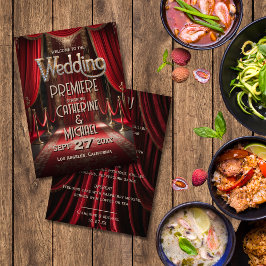 Menu Casamento de Hollywood Red Carpet Premiere