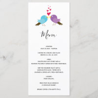 Casamento de Pássaros e Corações