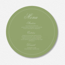 Casamento de Pinstripe Verde Elegante
