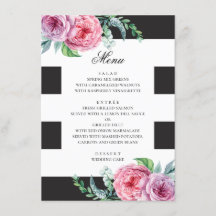 Casamento de preto e branco. Flor rosa-d'água