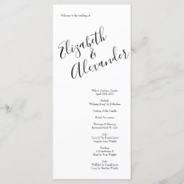 Menu Casamento de primavera de Rosa Amarelo-Claro