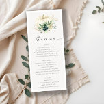Menu Casamento Dourado Suculente de Abóbora Suculente A<br><div class="desc">Se precisar de mais alguma personalização,  por favor,  sinta-se à vontade para me enviar uma mensagem em yellowfebstudio@gmail.com.</div>