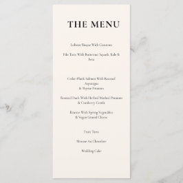 Menu Casamento Elegante de Frutas de Citrinos Slim Vint