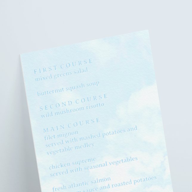 Menu Casamento Feito no Céu (Criador carregado)