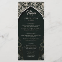 Casamento florescente de Prata Regal Verde Escuro