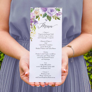 Menu Casamento - Menu Chá de panela - Flora Querid