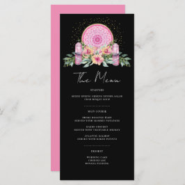 Menu Casamento Metafísico com Cristais de Mandala Flora