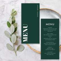 Casamento Moderno Ousado Minimalista Esmeralda Ver