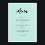 Menu Casamento moderno. Script minimalista simples<br><div class="desc">Menu de casamento do moderno script de menta. Adequado para aniversário,  aniversário e qualquer outra festa. Entre em contato comigo se precisar de itens adicionais.</div>