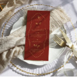 Menu Casamento Monograma com Obrigado<br><div class="desc">Belos cartões de cardápio para elogiar suas configurações de mesa no seu casamento ou na próxima festa de janto. Adicione seu texto personalizado a este design usando as caixas "Editar este modelo design" no lado direito do item, ou clique no botão azul "Personalizar" para organizar o texto, alterar as fontes...</div>