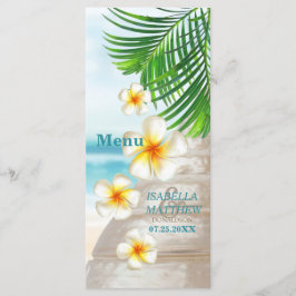 Menu Casamento na Praia - Cardápio