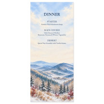 Casamento Personalizado com Aquarela de Inverno de