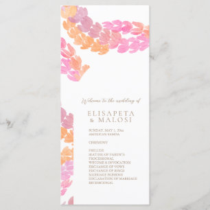 Menu Casamento Pikake