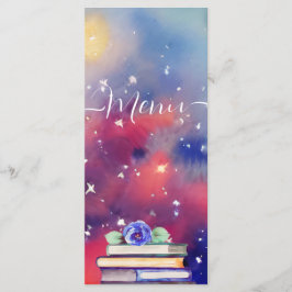 Menu Casamento Quimológico Púrpura e Rosa