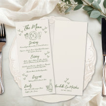 Casamento Retro Desenhado à Mão