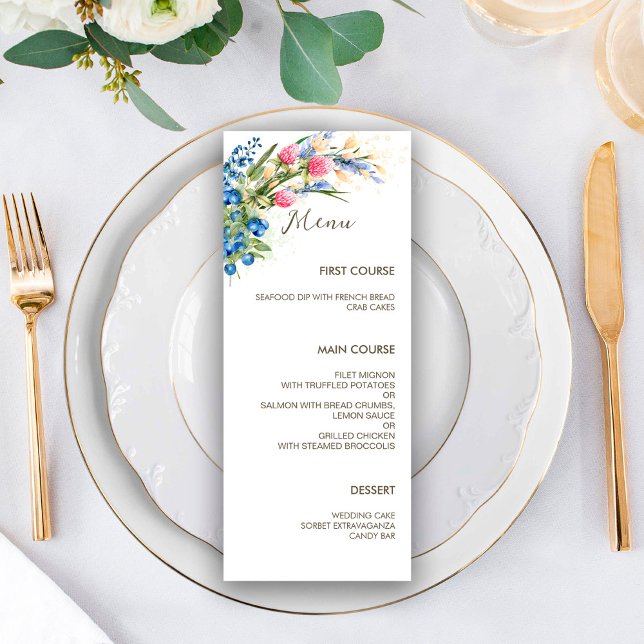 Menu Casamento Russo de Castanheiras e Amoras (Criador carregado)
