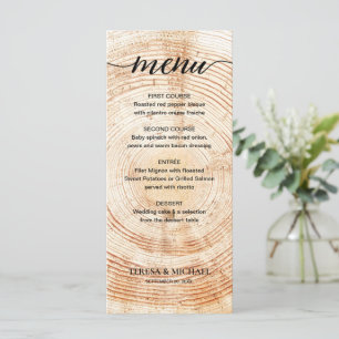 Menu Casamento Russo Personalizado Queda De Grãos De Ma