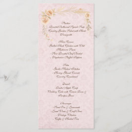 Menu Casamento Rustic Boho Country