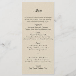 Menu Casamento Sage Succulent