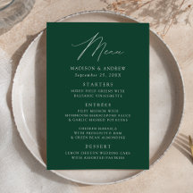 Casamento Verde Elegante Moderno
