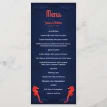 Cavalos Marinhos Azuis Navais Náuticos de Coral Ca