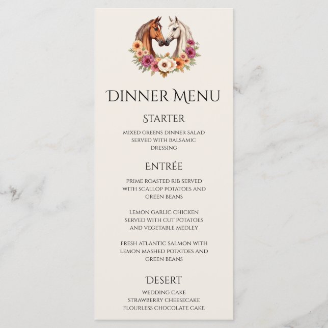 Menu Cavalos Ocidentais do País (Frente)