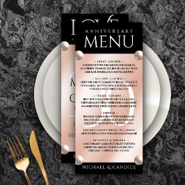 Menu Celebração do Aniversário de Casamento de Pearl 30
