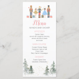 Menu Chá de panela de Natal do Noz-Cracker Tea