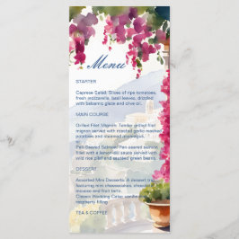 Menu Chá de panela italiano do Mediterrâneo Amalfi