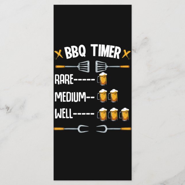 Menu Churrasco | Cilindro Raro Da Bebida De Médio Porco (Frente)