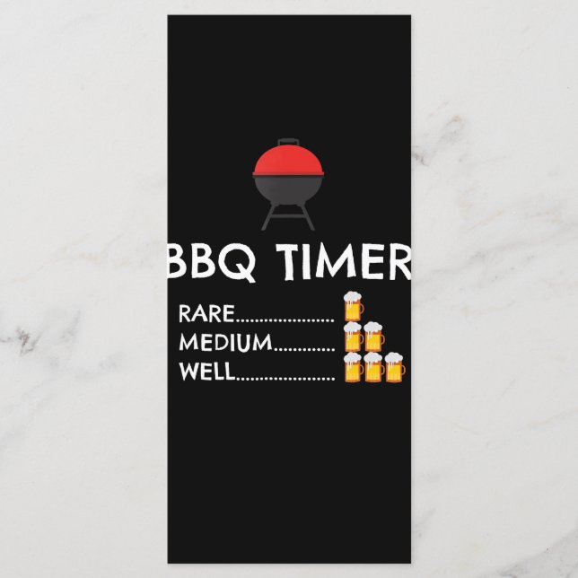 Menu Churrasco |Presente de Grelha Funny Grill do Churr (Frente)