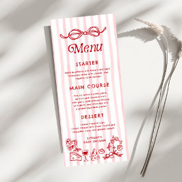 Menu Ciao Baby Italiana Lemons Chá de fraldas