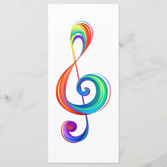 Menu Clef (trecho de arco-íris) (Frente)