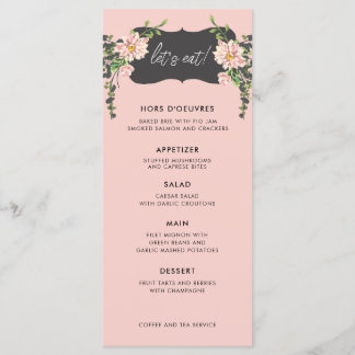 Menu Coma vamos! | Desert Cactus Bloom 5 Casamento
