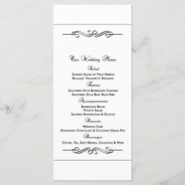 Menu Comida de Casamento
