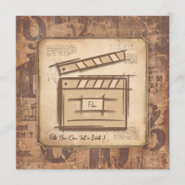 Menu Criador de filmes, ator, diretor de cinema, ideia