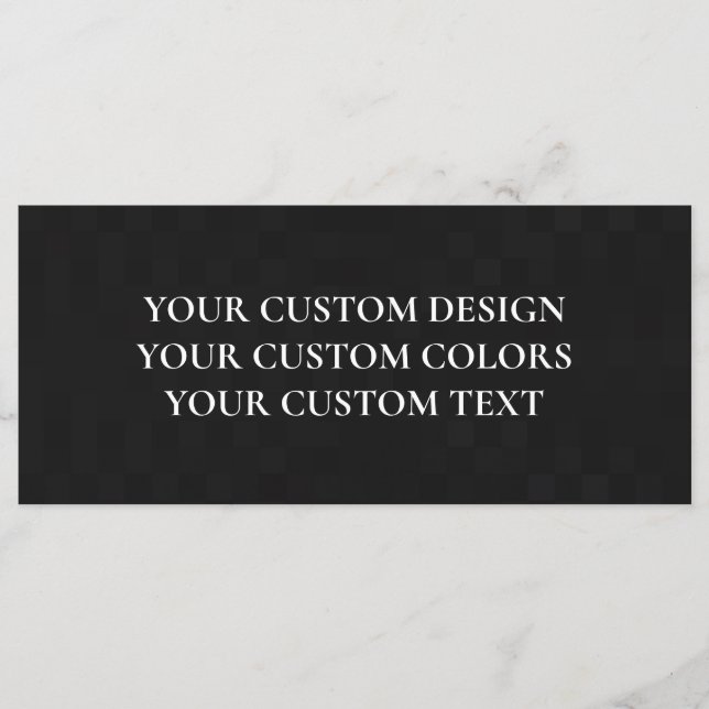 Menu Crie o Seu Personalizado (Frente)