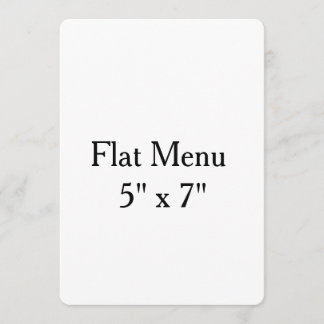 Menu Crie seu próprio cardápio redondo e plano personal