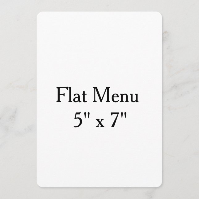 Menu Crie seu próprio cardápio redondo e plano personal (Frente)