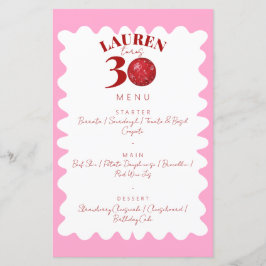 Menu de aniversário de 30 anos do Vertro Wavy Disc