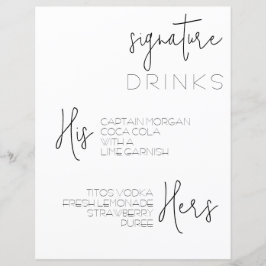 Menu de Bar de Assinatura Simplesmente Quinta