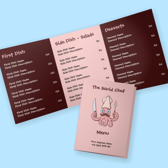 Menu de Cartografia de Chef Lula (Criador carregado)