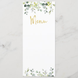 Menu de casamento