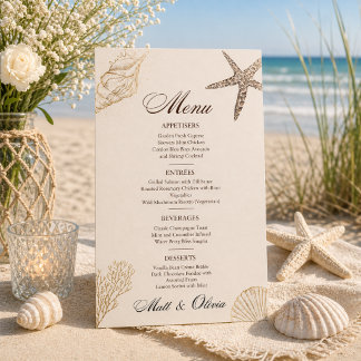 Menu de Casamento Costeiro da Costa do Marfim Edit