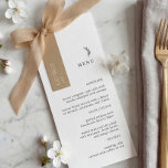 Menu de Casamento de Branqueamento de Azeitona Bra<br><div class="desc">Este é o moderno menu de casamento branco e preto,  que irá adicionar um toque de elegância à vossa decoração Festa de casamento. Todo texto é editável,  basta clicar em 'Personalizar este modelo. Itens correspondentes,  como cartões de lugar,  números de mesas e sinais de casamento também estão disponíveis.</div>