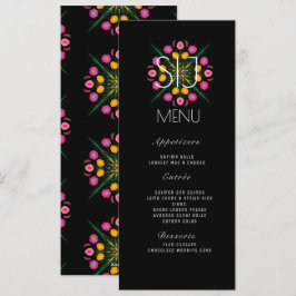 Menu de Casamento de Dawn Mão-de-Mão das Florestas