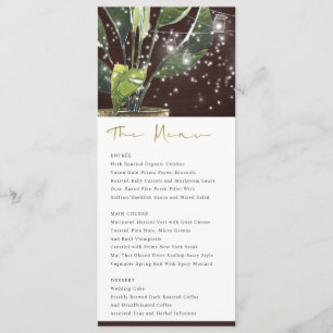 MENU DE CASAMENTO EM JARRO DE MASON ESTRELA NOTURN