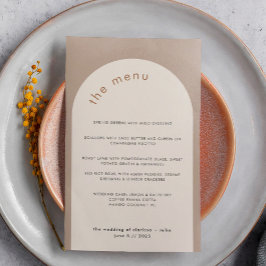 Menu de Casamento Geométrico Mínimo do Arco de Are